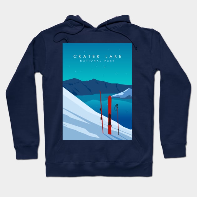 Crater lake national park Hoodie by Zakaria Azis